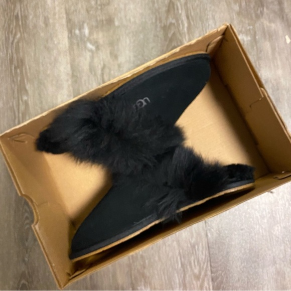 UGG | Scuff Sis House Slipper In Black Size 6 NEW - Picture 9 of 14